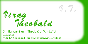 virag theobald business card